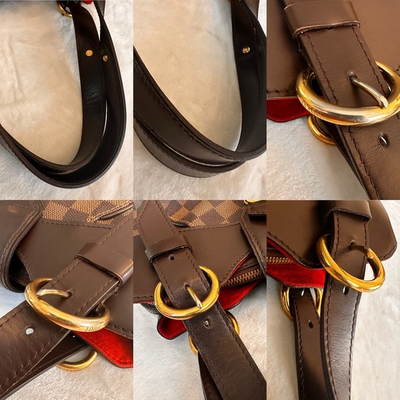 Louis Vuitton Damier Ebene Sistina PM Shoulder Bag - Picture 3 of 6